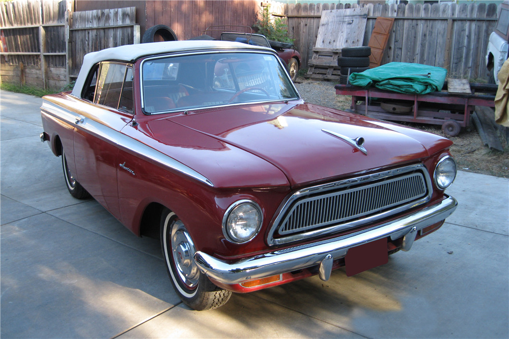 1963 RAMBLER AMERICAN CONVERTIBLE - Front 3/4 - 198779