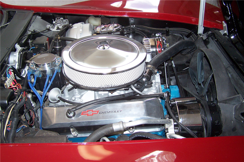 1978 CHEVROLET CORVETTE CUSTOM COUPE - Engine - 198811