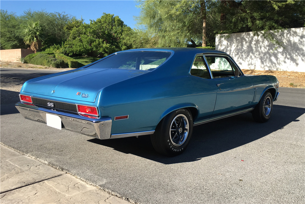 1970 CHEVROLET NOVA SS 396  - Rear 3/4 - 198826