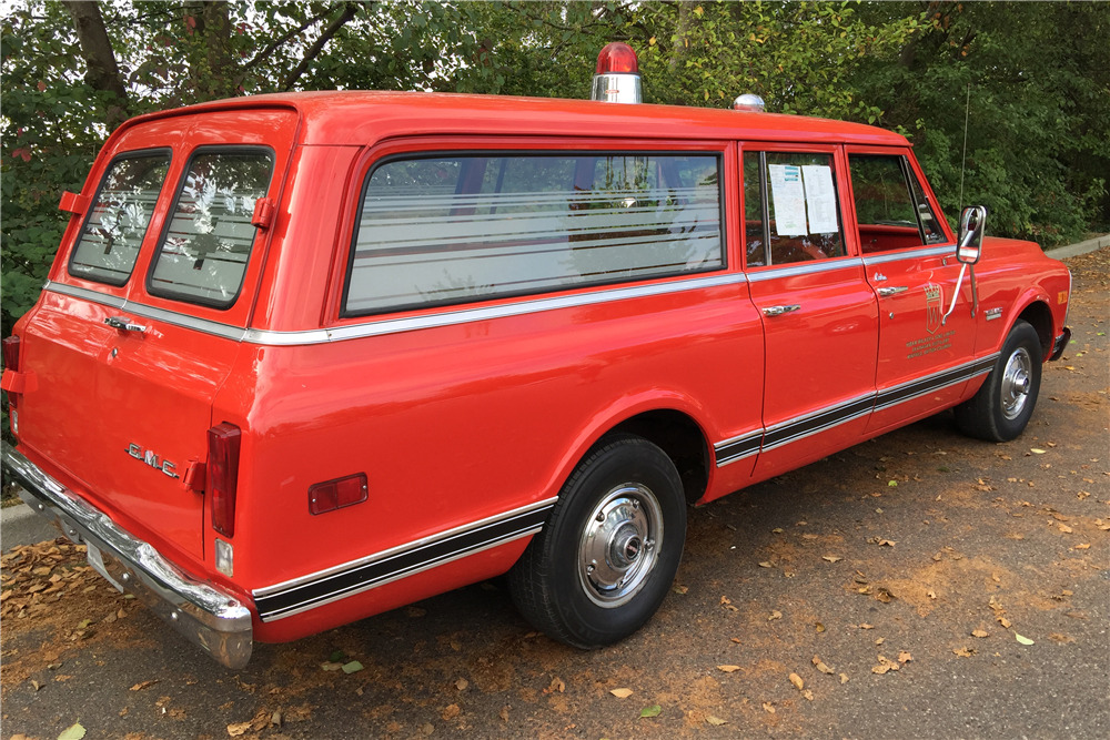 1970 Gmc Suburban Ambulance