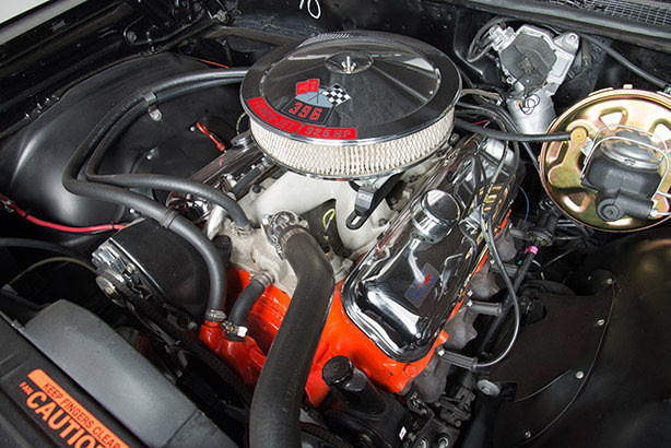 1969 CHEVROLET CHEVELLE CUSTOM COUPE - Engine - 198949