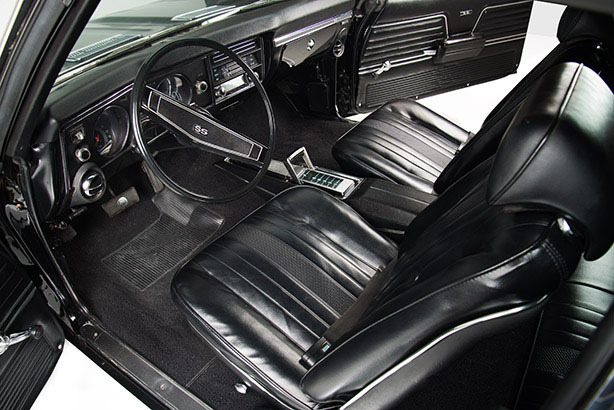 1969 CHEVROLET CHEVELLE CUSTOM COUPE - Interior - 198949
