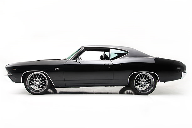 1969 CHEVROLET CHEVELLE CUSTOM COUPE - Side Profile - 198949