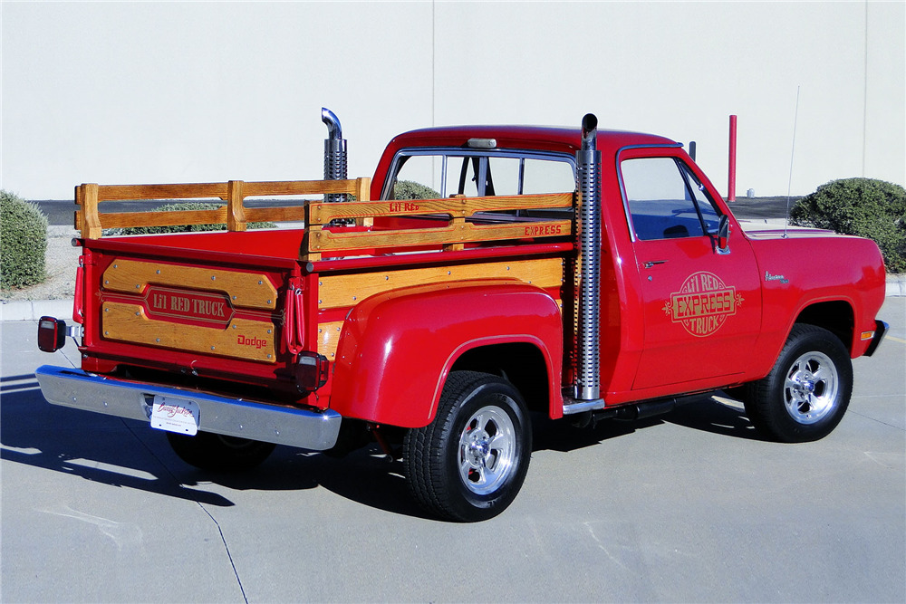 1979 DODGE LIL RED EXPRESS PICKUP - Rear 3/4 - 198969
