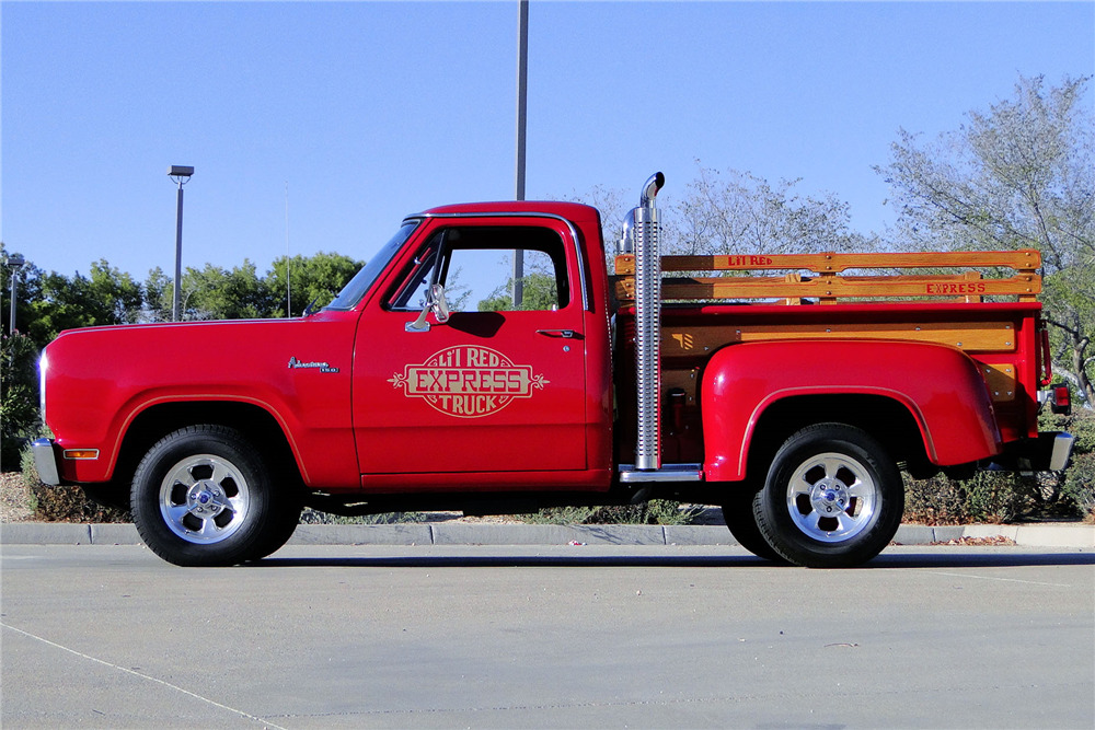 1979 DODGE LIL RED EXPRESS PICKUP - Side Profile - 198969