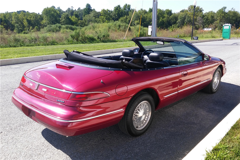 1994 LINCOLN MARK VIII COACH BUILDERS CONVERTIBLE "JERRY LEE LEWIS