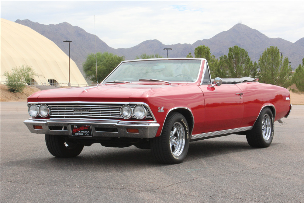 1966 CHEVROLET CHEVELLE MALIBU  - Front 3/4 - 199169
