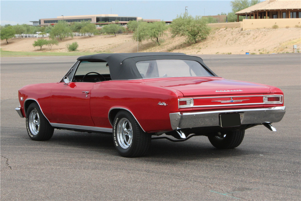 1966 CHEVROLET CHEVELLE MALIBU  - Rear 3/4 - 199169