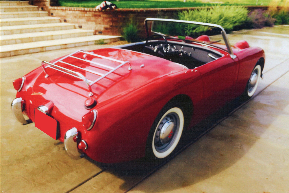 1958 AUSTIN-HEALEY SPRITE BUGEYE  - Rear 3/4 - 199204