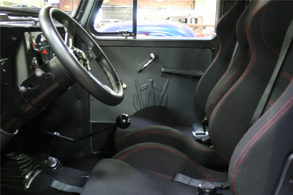 1962 WILLYS CUSTOM PICKUP - Interior - 199258