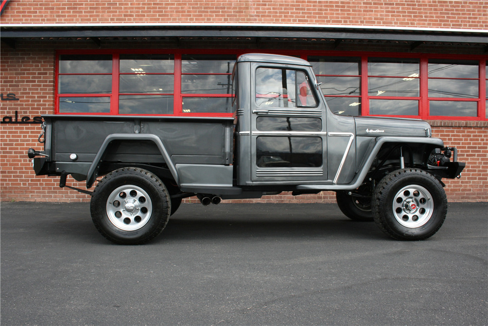 1962 WILLYS CUSTOM PICKUP - Side Profile - 199258
