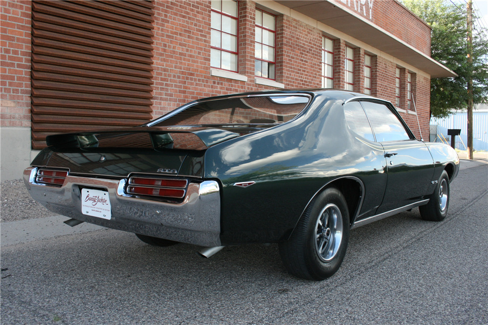 1969 PONTIAC GTO JUDGE  - Rear 3/4 - 199259