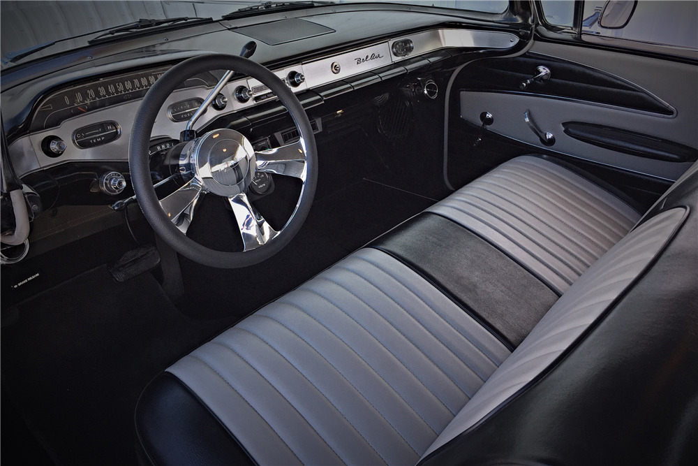1958 CHEVROLET BEL AIR 2-DOOR CUSTOM - Interior - 199270