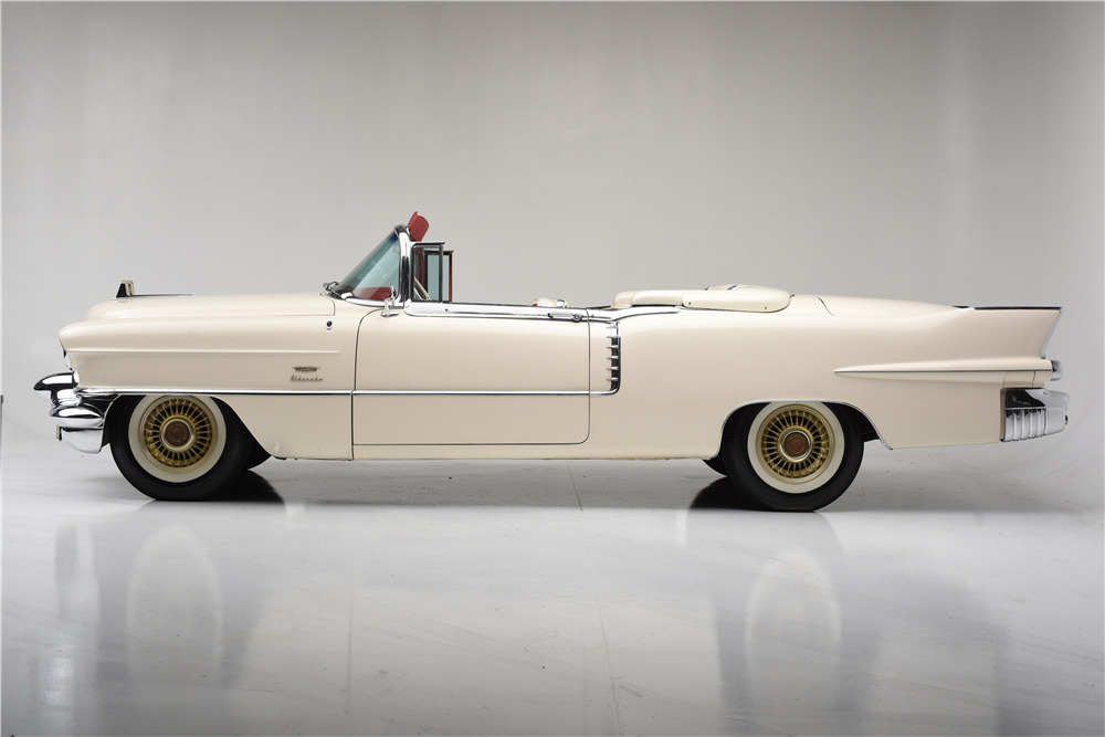1956 CADILLAC ELDORADO BIARRITZ CONVERTIBLE - Side Profile - 199301