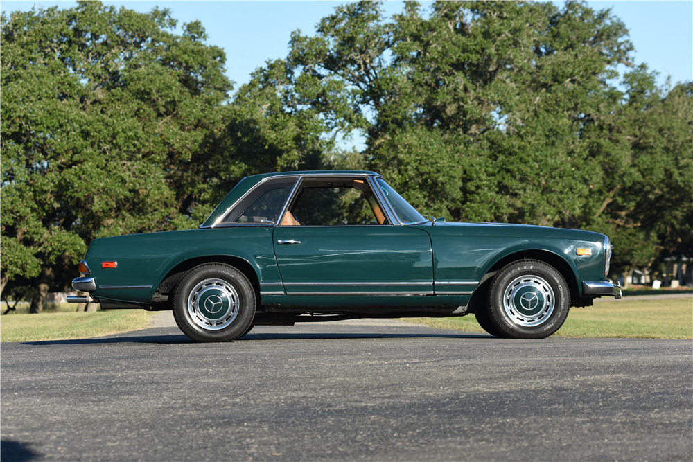 280sl Convertible 1970 MERCEDES-BENZ 280SL CONVERTIBLE - Side Profile - 199508
