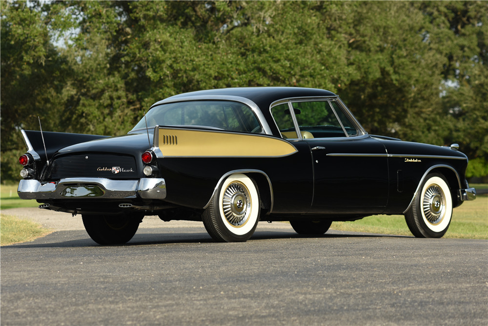 1957 STUDEBAKER GOLDEN HAWK - Rear 3/4 - 199547