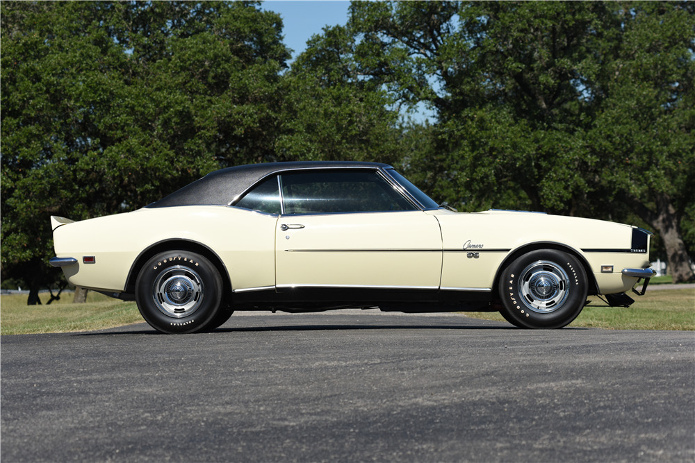 1968 CHEVROLET CAMARO RS/SS - Side Profile - 199601