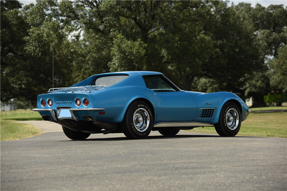 1971 CHEVROLET CORVETTE LT1 - Rear 3/4 - 199624
