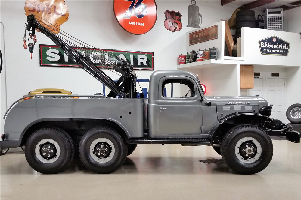 1950 DODGE POWER WAGON CUSTOM TOW TRUCK - Side Profile - 199871