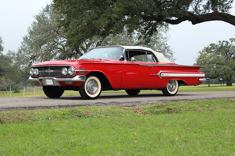 1960 CHEVROLET IMPALA CONVERTIBLE - Front 3/4 - 199960