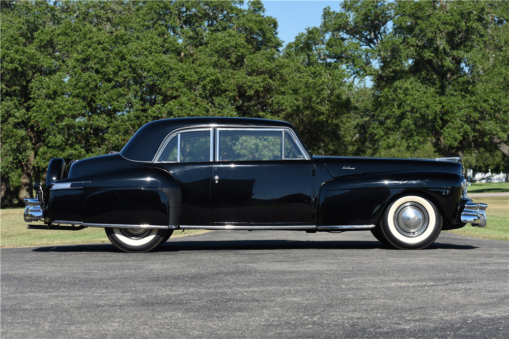 1948 LINCOLN CONTINENTAL - Side Profile - 199962