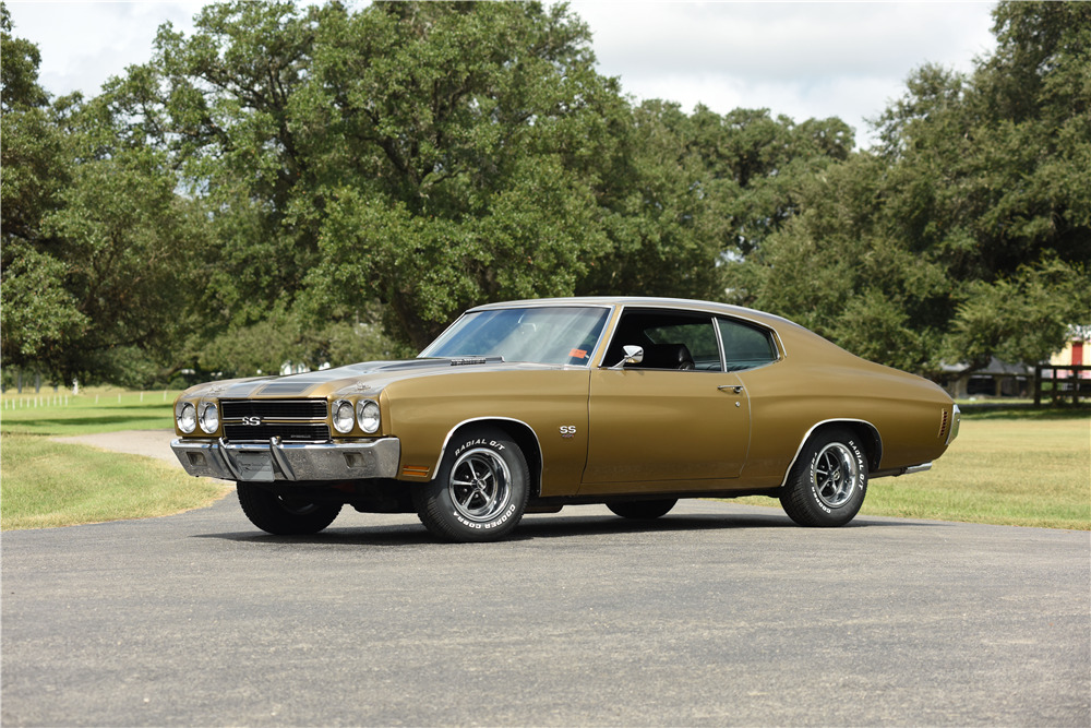1970 CHEVROLET CHEVELLE SS - Front 3/4 - 200013