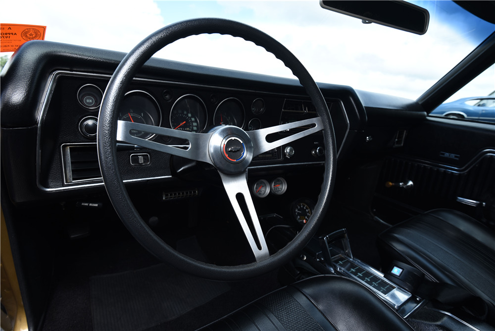 1970 CHEVROLET CHEVELLE SS - Interior - 200013