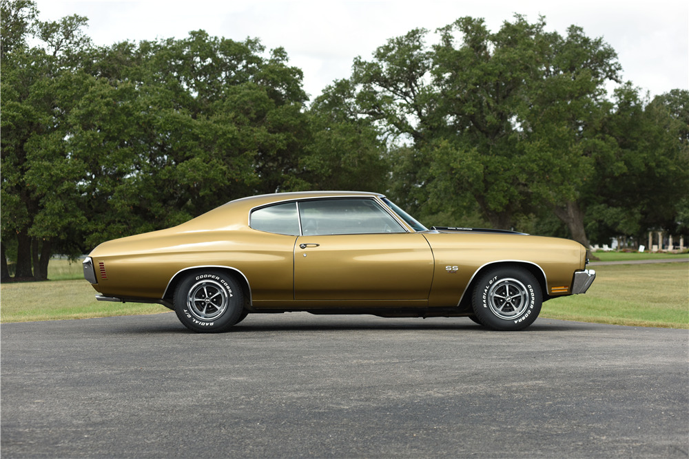 1970 CHEVROLET CHEVELLE SS - Side Profile - 200013