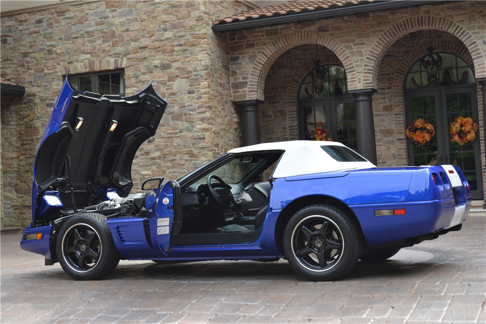 1996 CHEVROLET CORVETTE GRAND SPORT CONVERTIBLE - Rear 3/4 - 200468