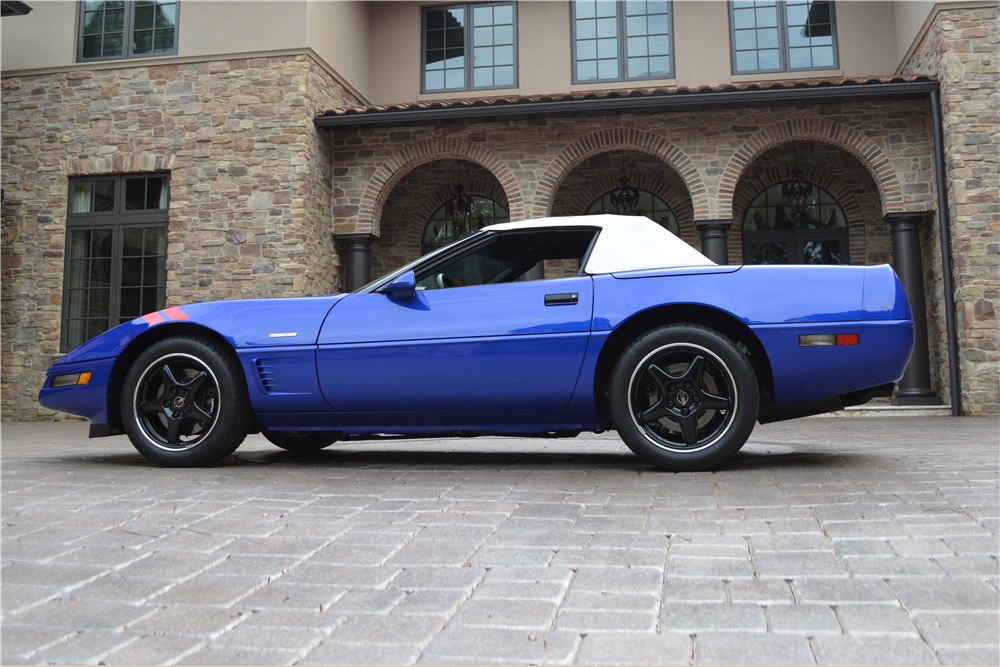 1996 CHEVROLET CORVETTE GRAND SPORT CONVERTIBLE - Side Profile - 200468