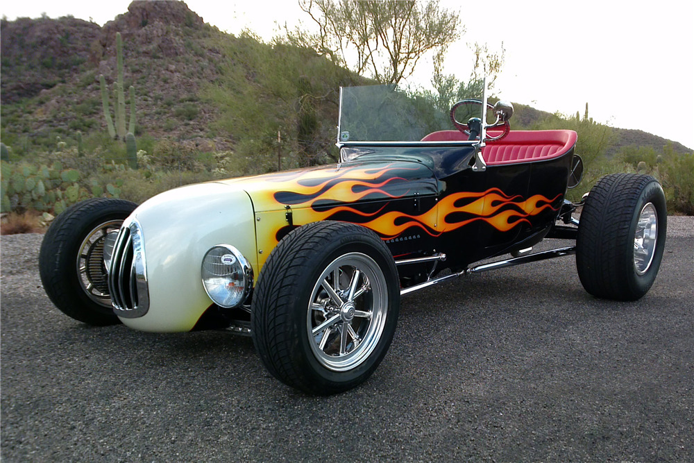 1923 FORD TRACK T CUSTOM ROADSTER - Front 3/4 - 200639