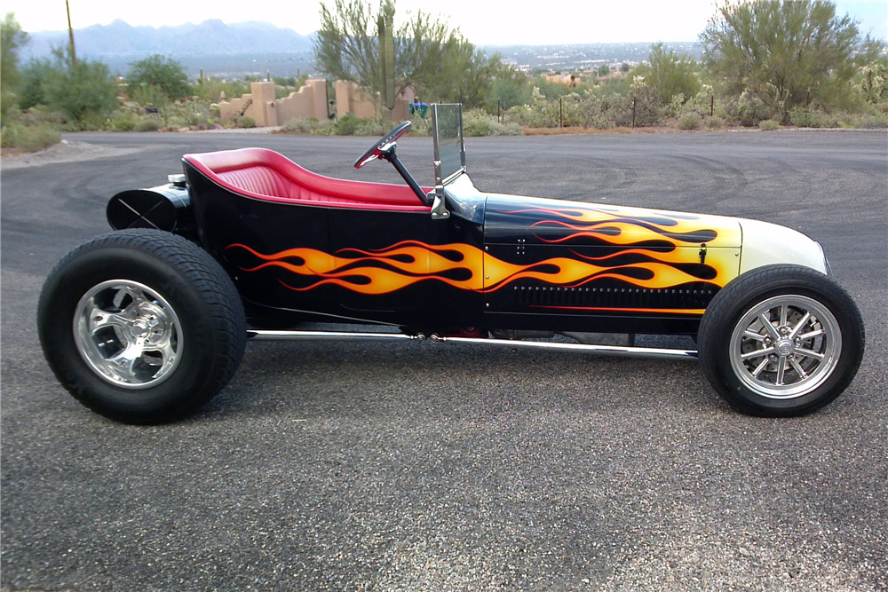 1923 FORD TRACK T CUSTOM ROADSTER - Side Profile - 200639