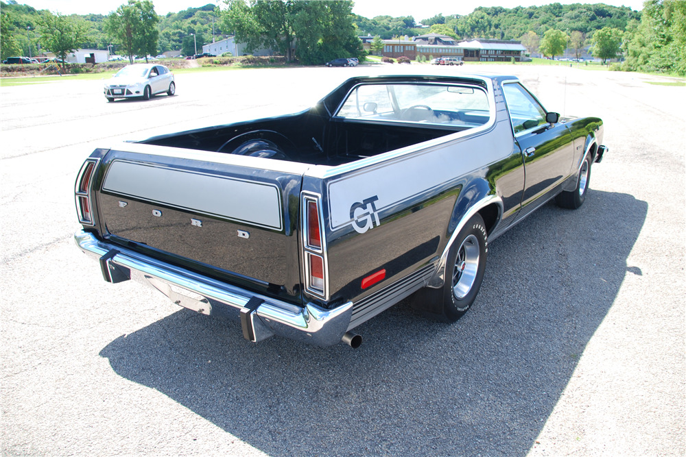 1977 FORD RANCHERO GT PICKUP - Rear 3/4 - 200715