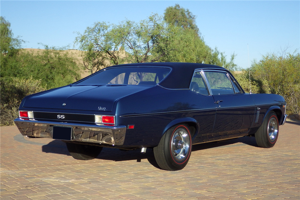 1969 CHEVROLET NOVA SS  - Rear 3/4 - 200752