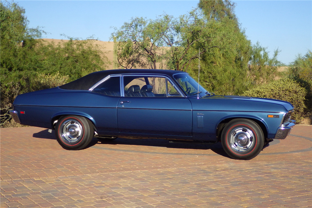 1969 CHEVROLET NOVA SS  - Side Profile - 200752