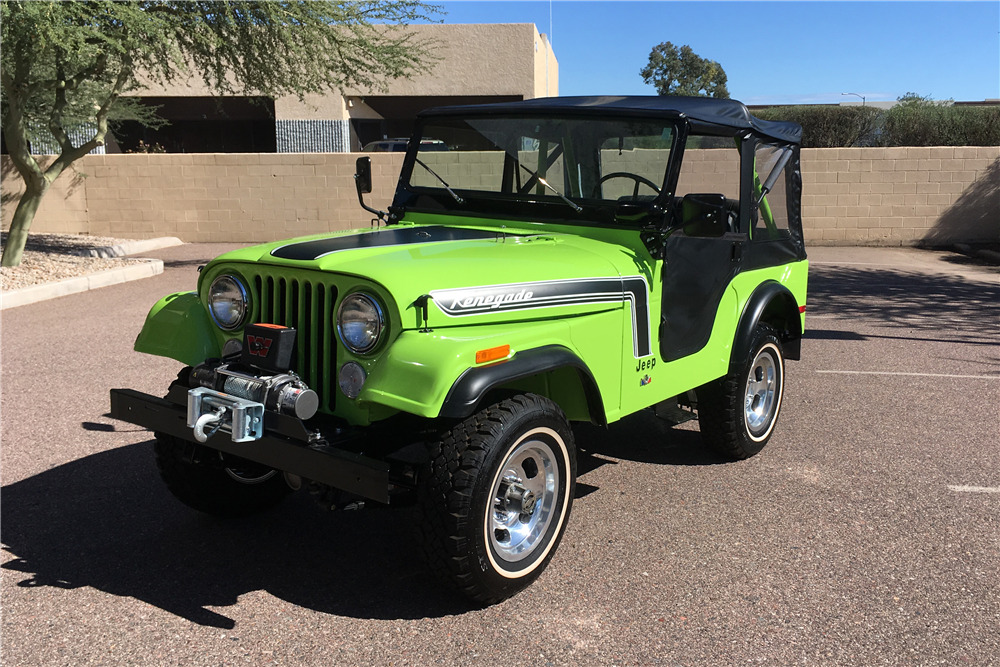 1974 JEEP CJ-5 RENEGADE - Front 3/4 - 200853