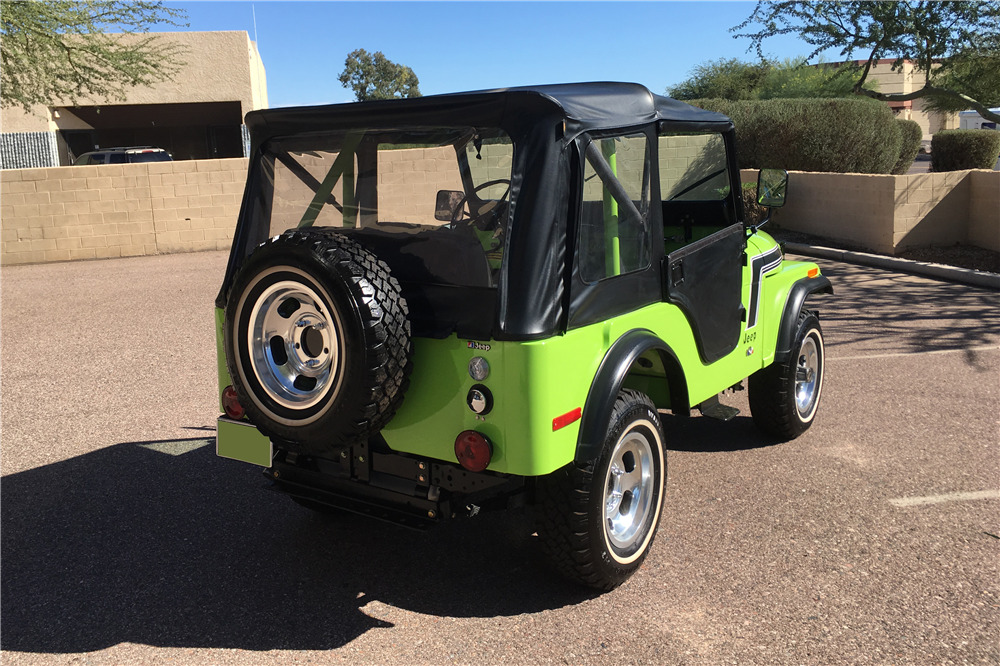 1974 JEEP CJ-5 RENEGADE - Rear 3/4 - 200853