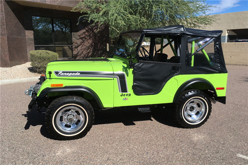 1974 JEEP CJ-5 RENEGADE - Side Profile - 200853