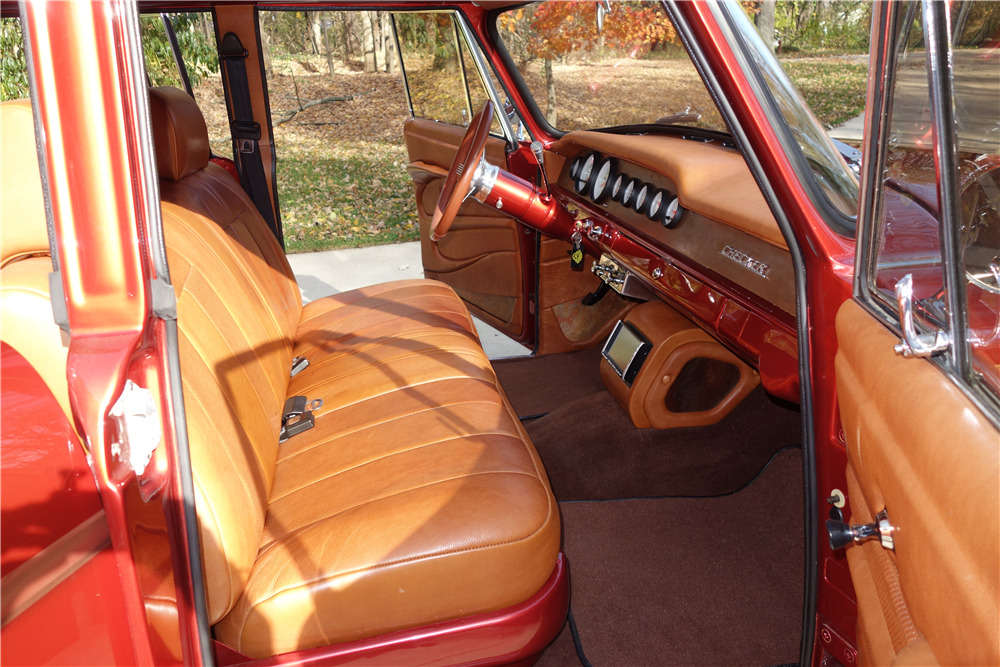 1966 checker marathon custom wagon interior 200885