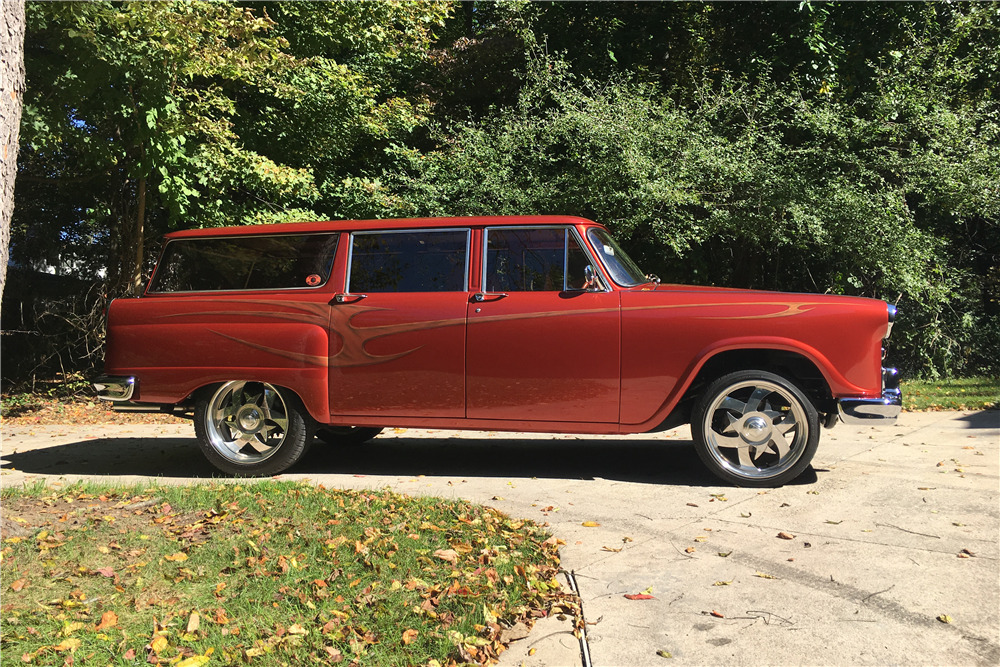 1966 checker marathon custom wagon side profile 200885