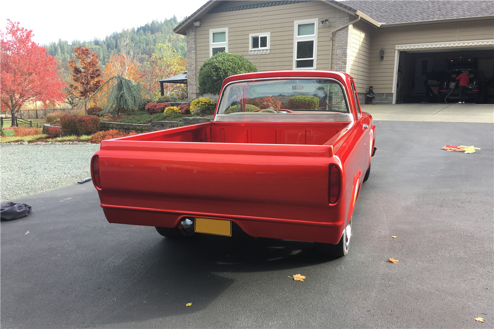 1962 FORD F-150 CUSTOM PICKUP - Rear 3/4 - 200897
