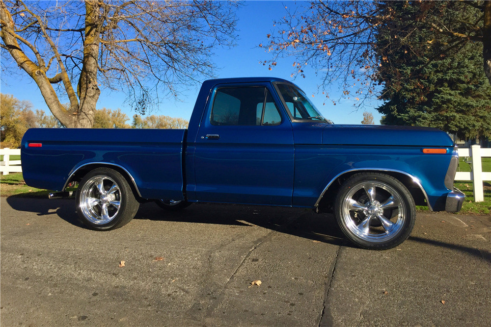1976 FORD F-100 PICKUP - Side Profile - 200900