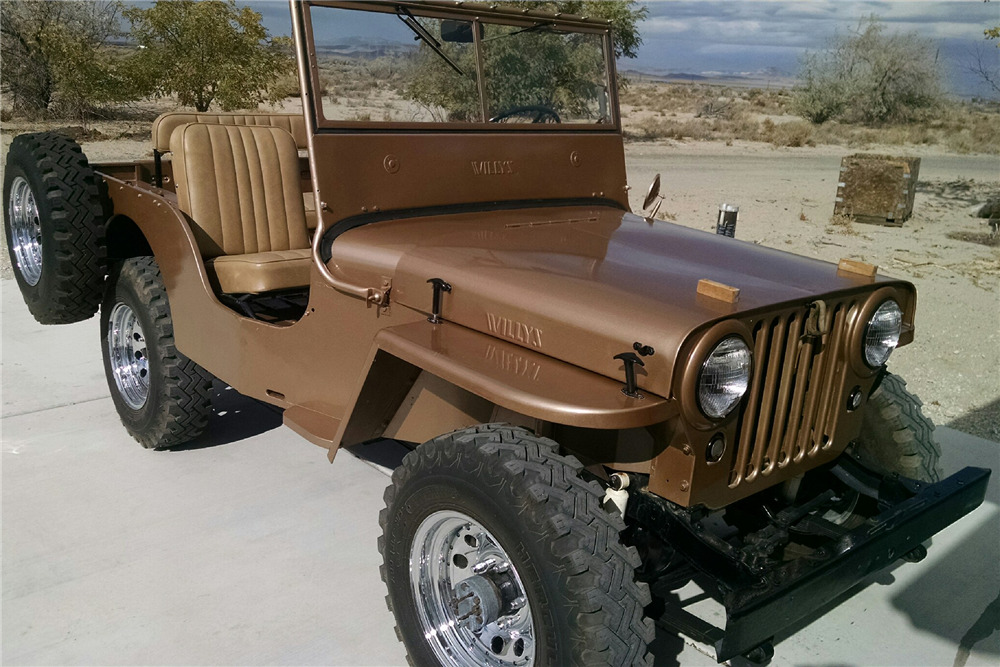 1946 WILLYS JEEP CJ2A  - Side Profile - 200925