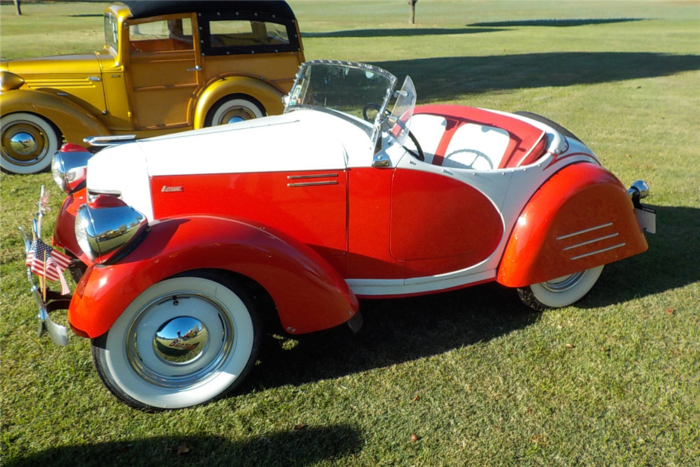 1940 AUSTIN BANTAM ROADSTER - Side Profile - 200981