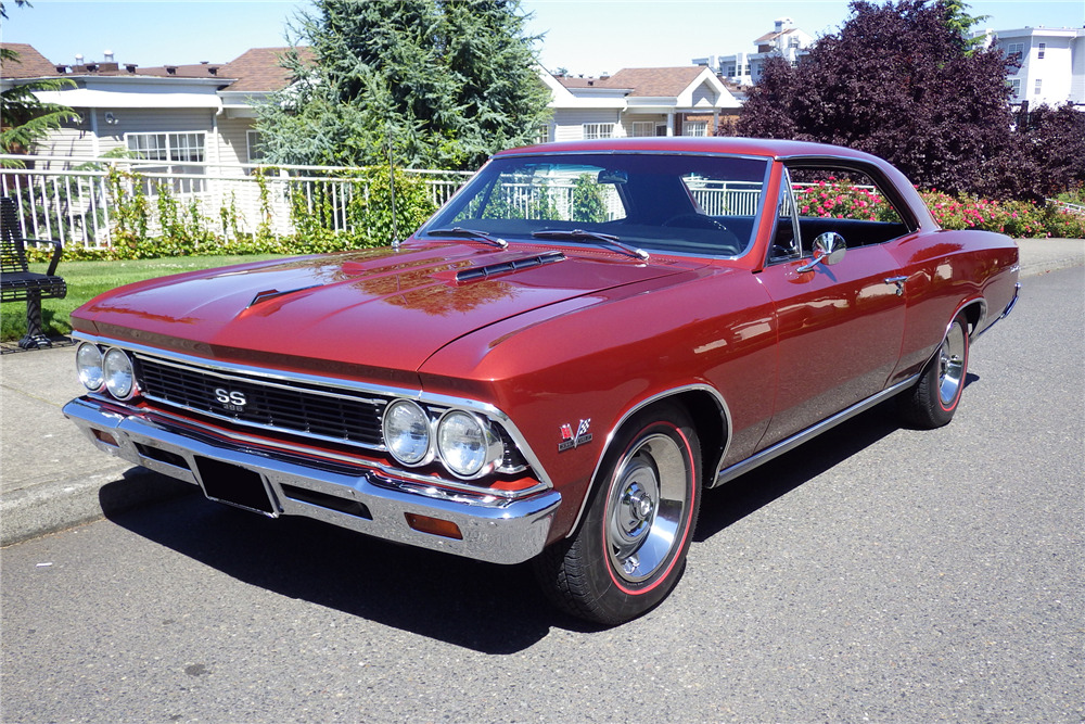 1966 CHEVROLET CHEVELLE SS 396 - Front 3/4 - 201030.