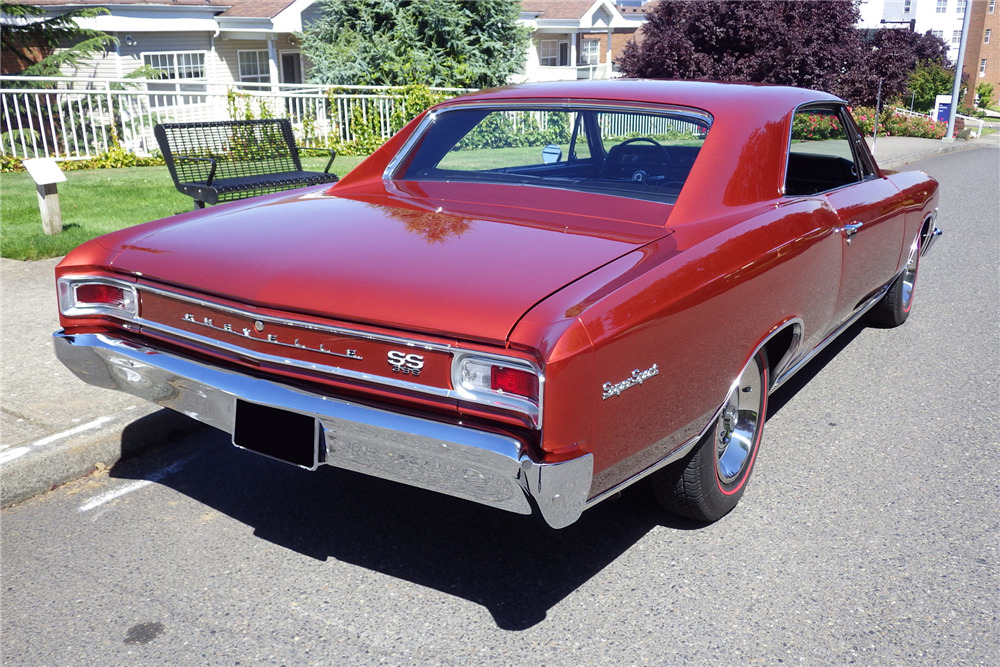 1966 CHEVROLET CHEVELLE SS 396  - Rear 3/4 - 201030