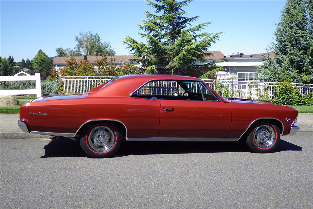 1966 CHEVROLET CHEVELLE SS 396  - Side Profile - 201030