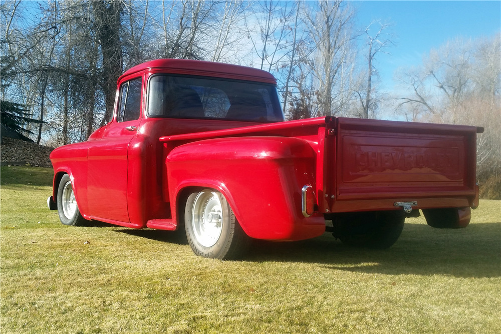 1957 CHEVROLET 1500 CUSTOM PICKUP - Rear 3/4 - 201182