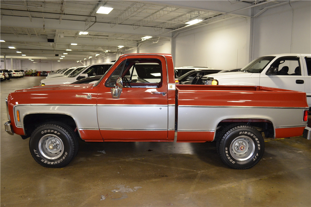 1980 CHEVROLET C-10 PICKUP - Side Profile - 201252