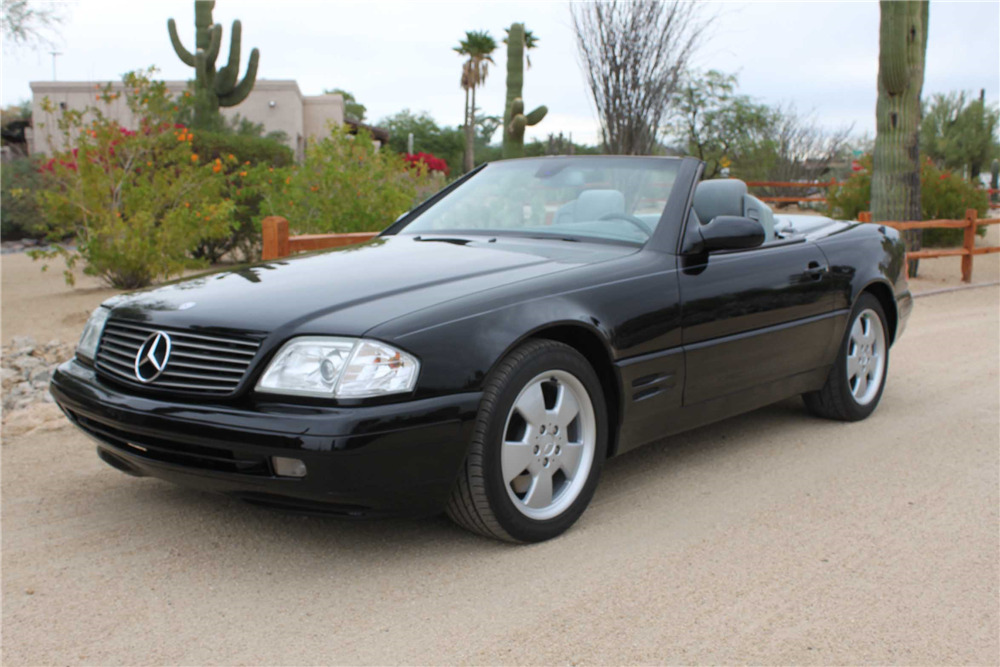 1999 MERCEDES-BENZ SL500 CONVERTIBLE - Front 3/4 - 201299
